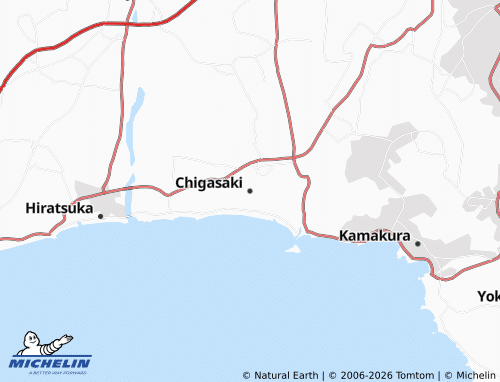 Mappa MICHELIN Chigasaki - ViaMichelin