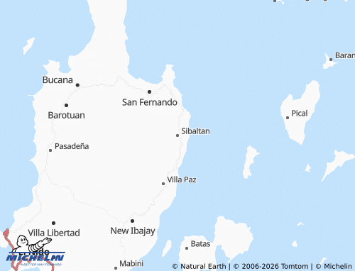 MICHELIN Sibaltan map - ViaMichelin