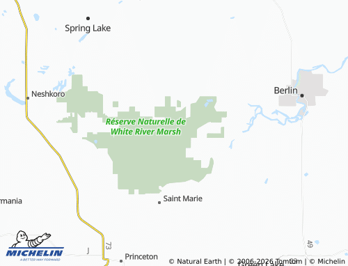 Mapa MICHELIN Seneca - ViaMichelin