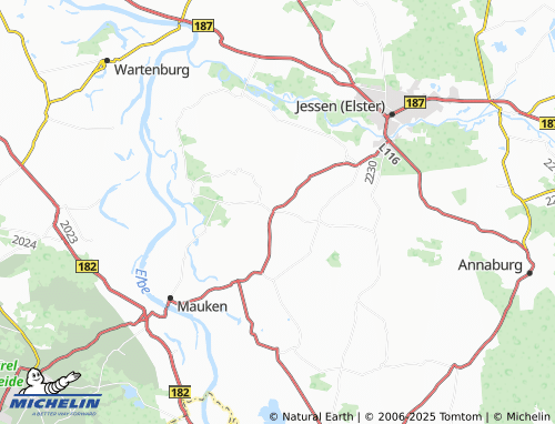 MICHELIN-Landkarte Rade - ViaMichelin