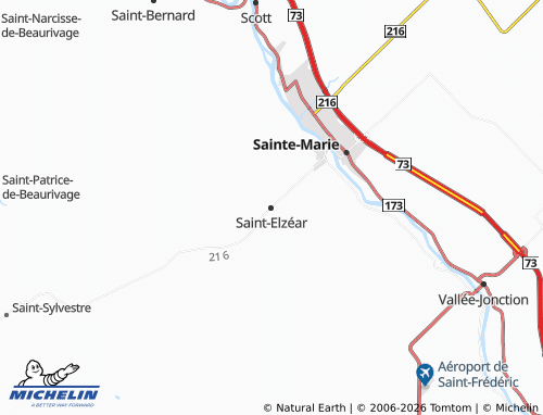 MICHELIN-Landkarte Saint-Elzéar - ViaMichelin
