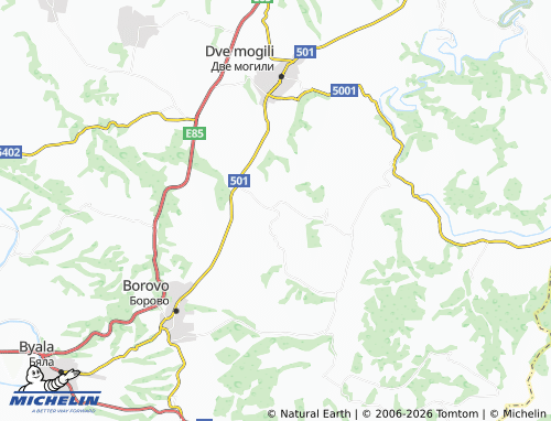 MICHELIN Batishnitsa map - ViaMichelin