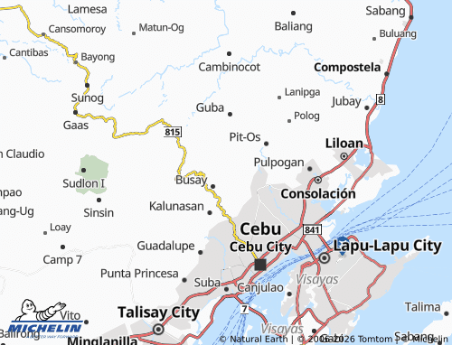 Mapa MICHELIN Budla-An - ViaMichelin