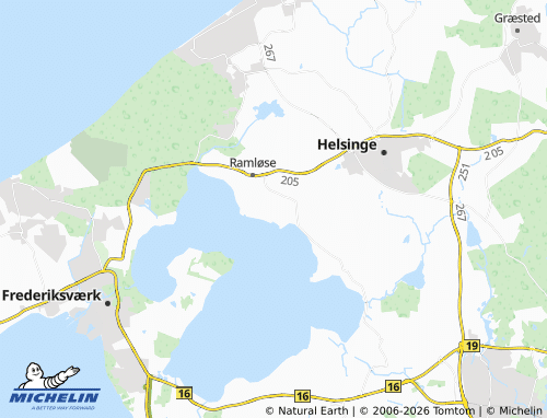 Mapa MICHELIN Ramløse Bakker - ViaMichelin