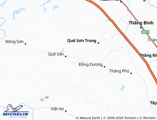 Kaart MICHELIN Quế Sơn - ViaMichelin