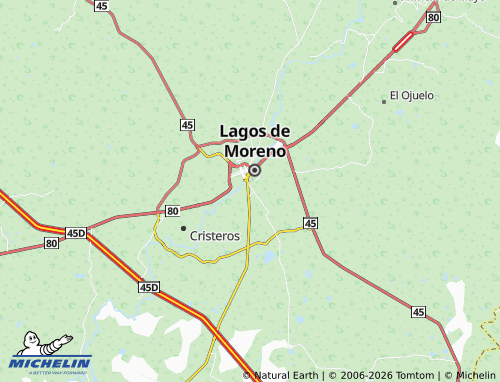 Mapa MICHELIN Nuevo Santa Elena - ViaMichelin