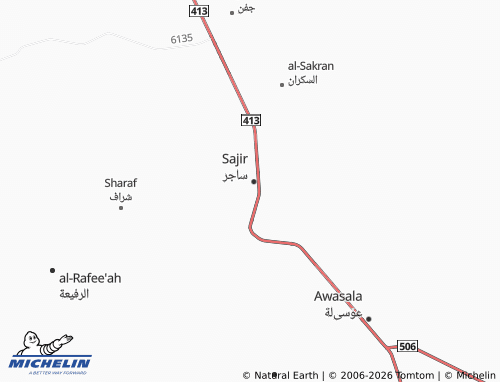 Carte MICHELIN al-'Andalus - ViaMichelin