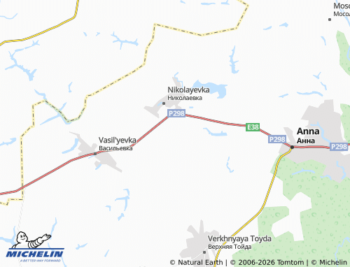 Carte MICHELIN Sof'inka - ViaMichelin
