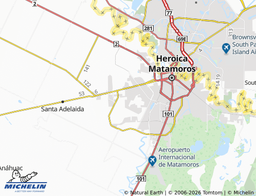 MICHELIN Palmares de Las Brisas map - ViaMichelin