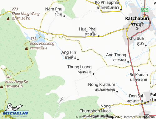 Kaart MICHELIN Ang Hin - ViaMichelin
