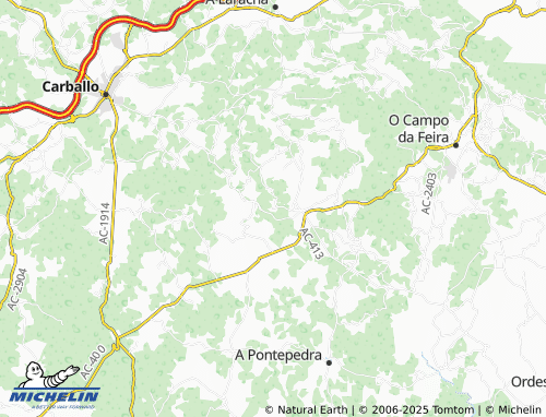 MICHELIN-Landkarte Tasende - ViaMichelin