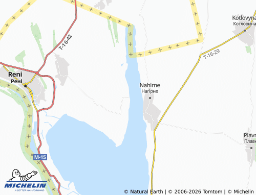 Mapa MICHELIN Lymanske - ViaMichelin
