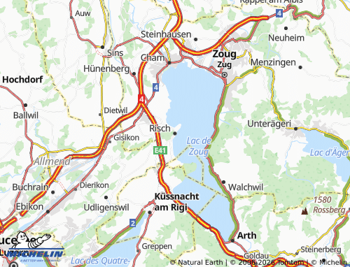 Mapa MICHELIN Risch - ViaMichelin