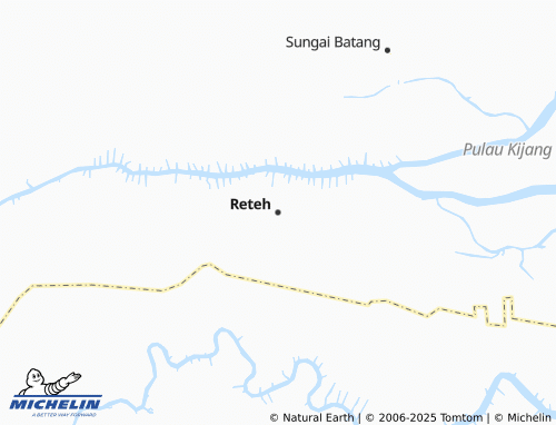 MICHELIN Reteh map - ViaMichelin