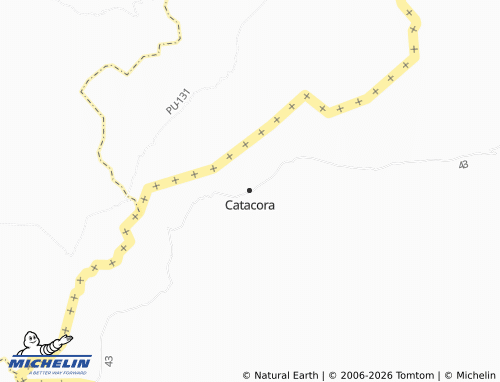 Mapa MICHELIN Catacora - ViaMichelin