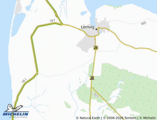 Mapa MICHELIN Hvingelby - ViaMichelin