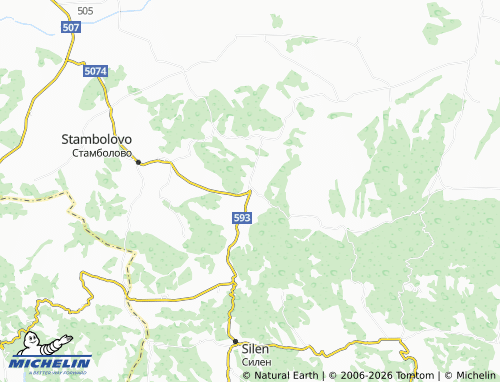 Mappa MICHELIN Golyam izvor - ViaMichelin