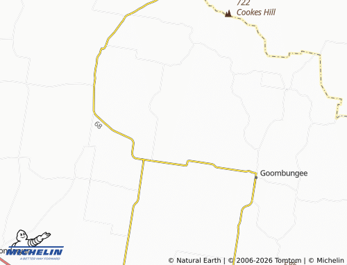 Mapa MICHELIN Highland Plains - ViaMichelin