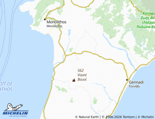 Carte MICHELIN Arnitha - ViaMichelin