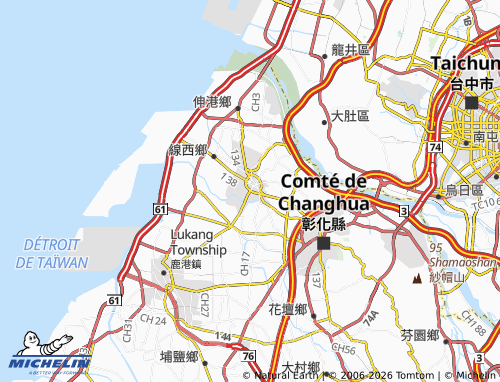 Mapa MICHELIN he mei zhen - ViaMichelin