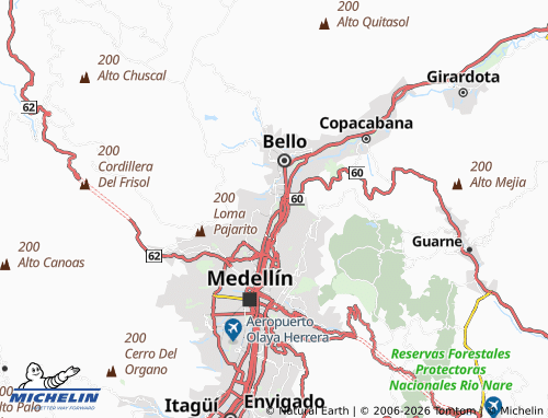 Kaart MICHELIN Boyacá - ViaMichelin