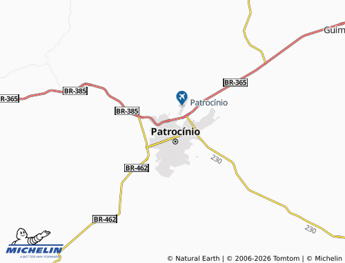 Carte MICHELIN São Francisco - ViaMichelin
