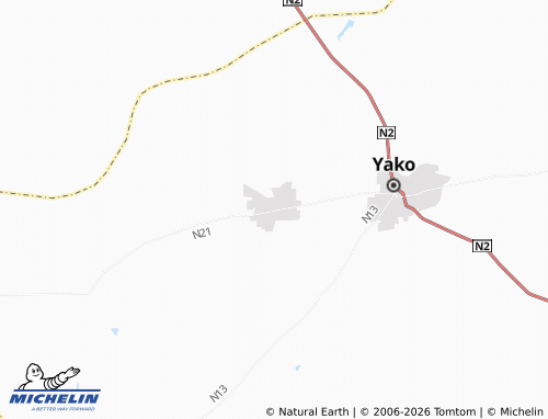 Mapa MICHELIN Song Naba - ViaMichelin