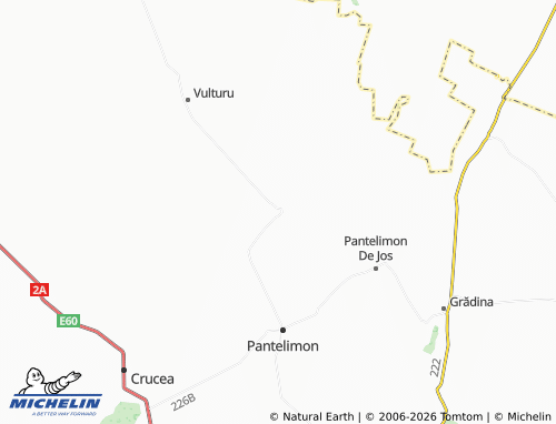 MICHELIN Runcu map - ViaMichelin