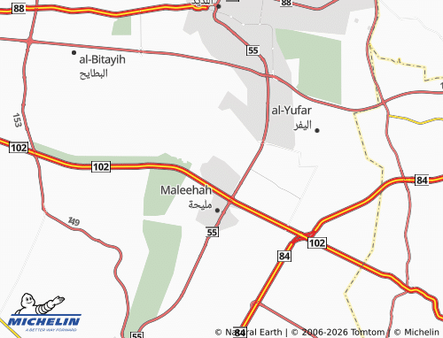 Carte MICHELIN Hamdah - ViaMichelin