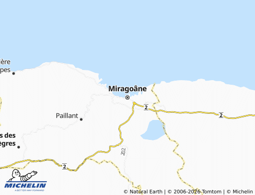 Kaart MICHELIN Miragoâne - ViaMichelin
