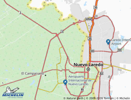 Mappa MICHELIN Unión del Recuerdo - ViaMichelin