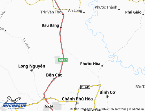 Mappa MICHELIN Tân Hưng - ViaMichelin