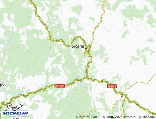 MICHELIN Castrelo (Santa Mariña) map - ViaMichelin