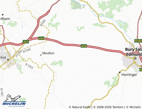 Carte MICHELIN Higham - ViaMichelin
