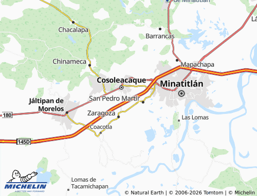MICHELIN Los Limones map - ViaMichelin