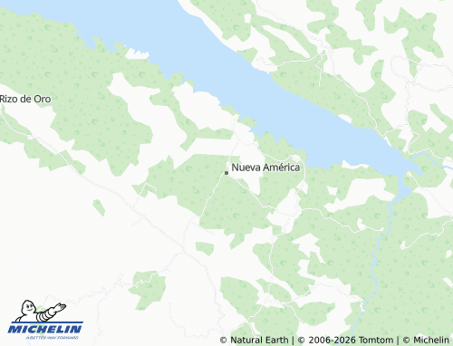 MICHELIN-Landkarte Nueva América - ViaMichelin