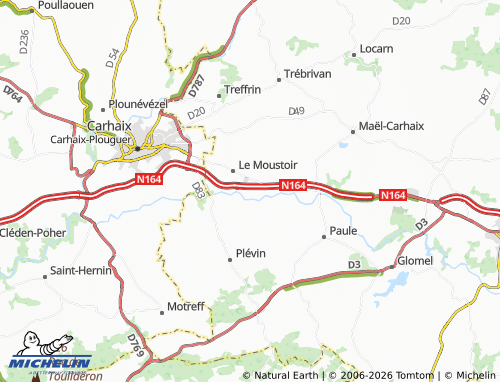 Mapa MICHELIN Leïnhon - ViaMichelin