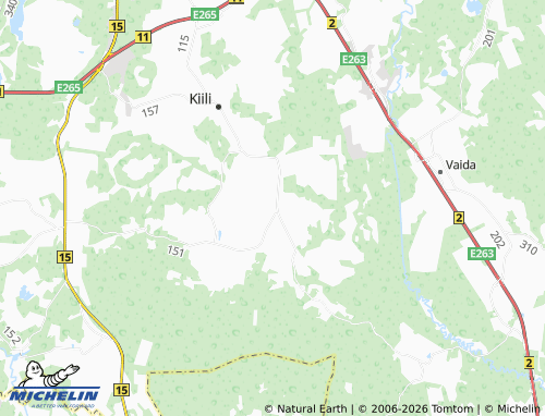 MICHELIN Nabala map - ViaMichelin