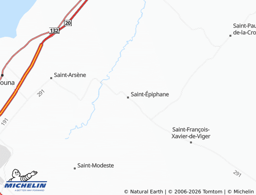 Mappa MICHELIN Saint-Épiphane - ViaMichelin