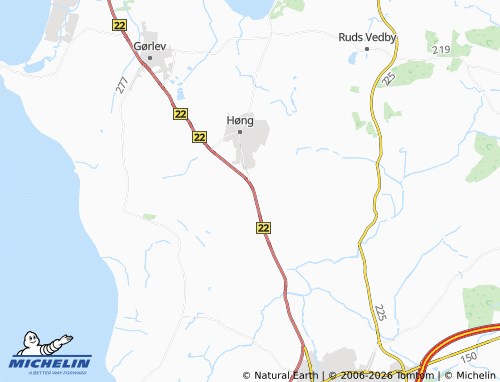 Mappa MICHELIN Løve - ViaMichelin