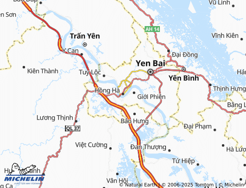 MICHELIN-Landkarte Hồng Hà - ViaMichelin