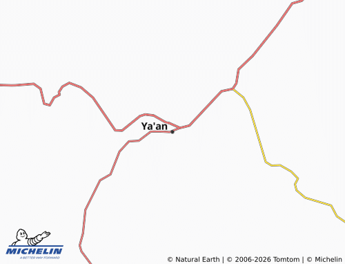 Mappa MICHELIN Ya'an - ViaMichelin