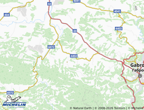 MICHELIN Gabene map - ViaMichelin