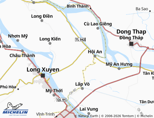 Mappa MICHELIN An Thạnh Trung - ViaMichelin