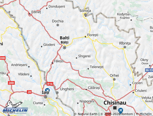 MICHELIN Singerei map - ViaMichelin