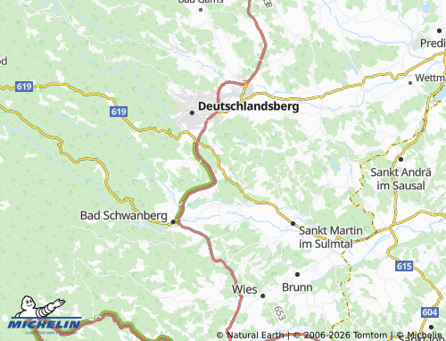 MICHELIN-Landkarte Hohlbach - ViaMichelin
