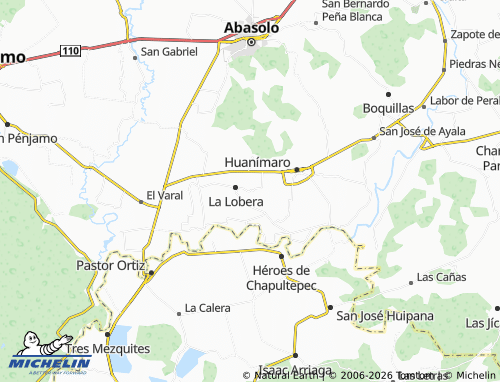 Mapa MICHELIN Monte Blanco - ViaMichelin