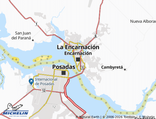 MICHELIN La Encarnación map - ViaMichelin