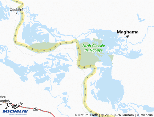 Mapa MICHELIN Bapalel Koliabé - ViaMichelin