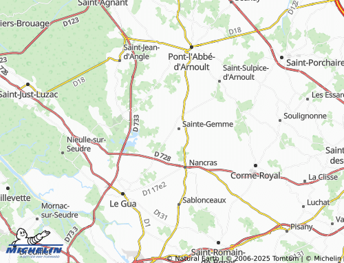 Carte MICHELIN Chez Bouchet - ViaMichelin